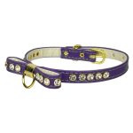 Clear Crystal Bow Dog Collar - Image 6