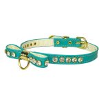 Clear Crystal Bow Dog Collar - Image 9