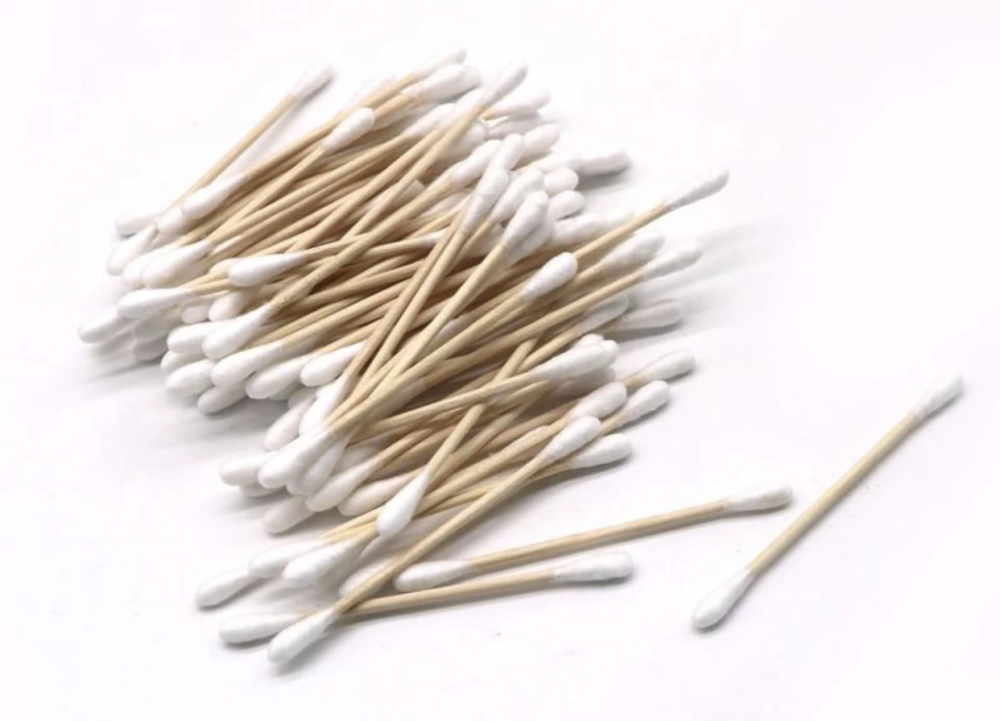 Bamboo Cotton Swabs - Image 1