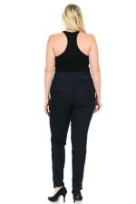 Pasion Women's Jeans · Plus Size · High Waist · Push Up · Style N608 - Image 3