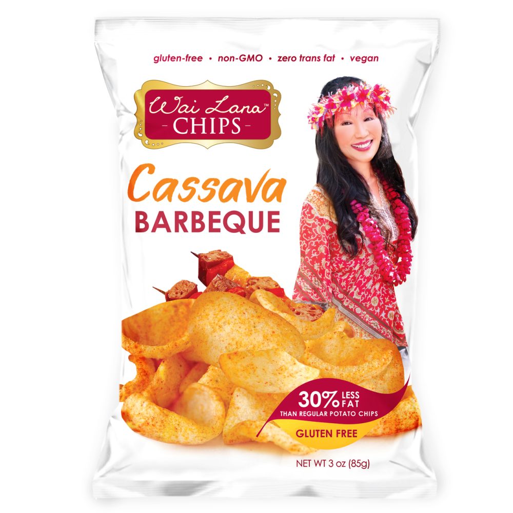 Wai Lana Cassava Chips Barbeque