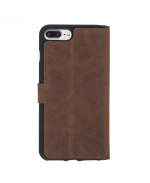 Leather Detachable Wallet Case for iPhone 7/7+/8/8+, Brown - Image 5