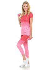 Diamante Women's Power Flex Yoga Pant Legging Sportswear · Style C004D - Image 2