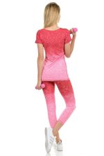 Diamante Women's Power Flex Yoga Pant Legging Sportswear · Style C004D - Image 3