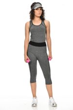 Diamante Women's Power Flex Yoga Pant Legging Sportswear · Style C164 - Image 2