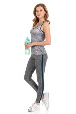 Diamante Women's Power Flex Yoga Pant Legging Sportswear · Style C005A - Image 4