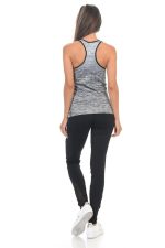 Diamante Women's Power Flex Yoga Pant Legging Sportswear · Style C013B - Image 3
