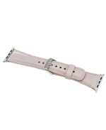 Leather Apple Watch Strap, Nude Pink - Image 4