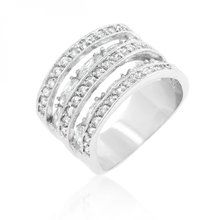CUBIC ZIRCONIA TIERED RING