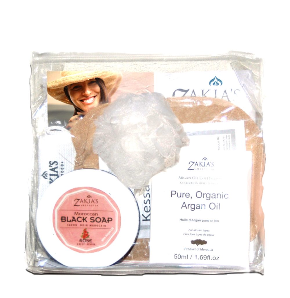 Kit_117 | Argan Oil Bath & Body Gift Set - Rose Blossom - Image 1