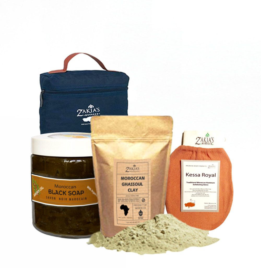 Sop_L_102 | Moroccan Bath & Shower Set - Argan Oil - Image 1