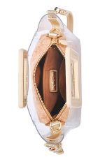 Handbag 2-in-1 Transparent Long Strap Satchel - Image 3