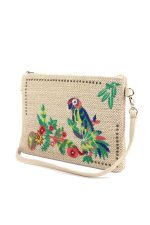 Handbag Macaw Embroidered Pouch - Image 2