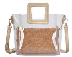 Handbag 2-in-1 Transparent Long Strap Satchel