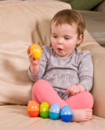 HABA USA Shakin' Eggs Set of 5 Musical Wooden Eggs - Image 3