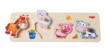 HABA USA Baby Farm Animals Clutching Puzzle