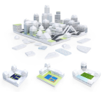 Arckit Models Masterplan Scale Building Kit