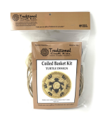 Traditional Crafts Coiled Basket Turtle Design Kit - Image 3