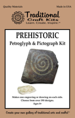 Traditional Crafts Prehistoric Petroglyph and Pictograph Kit