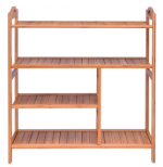 Bamboo Storage 4-Tier Multi-Functional Shoe Rack - Image 2