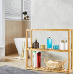 Bamboo Storage 3-Tier Adjustable Rack Stand - Image 8