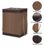 Bamboo Storage 5 Piece Laundry Basket Set - Image 5