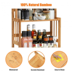 Bamboo Storage 3 Tier Counter Rack - Image 3