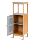 Bamboo Storage 3 Tier Bathroom Cabinet - Image 3
