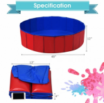 Foldable Kiddie Pool 48" Kids Bath Tub - Image 4