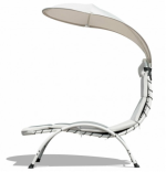 Patio Hanging Swing Chaise Lounge Chair - Image 10
