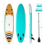 Inflatable Stand Up Paddle Surfboard with Bag - Image 2