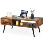 Coffee Table Retro Mid-Century Modern Living Room Table - Image 10