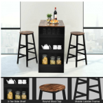 Bar Table 3 Pcs Set - Image 4
