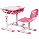 Kids Desk Set With Adjustable Height