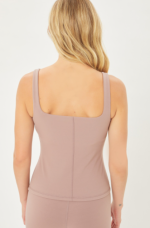 Tank Top Pink Clay Seamless Camisole Activewear - Image 3