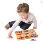 Match & Piece Set Vehicles Sound Puzzle By Melissa & Doug - Image 2