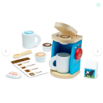 Play Set Wooden Brew & Serve Coffee Set By Melissa & Doug - Image 2