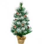 Artificial Christmas Tree 24in Snow Flocked Decoration