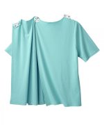 Top Assisted Dressing Light Turquoise Embroidered Design - Image 2