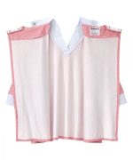 Top Assisted Dressing 3/4 Sleeve Collared Pink & Black Design - Image 3