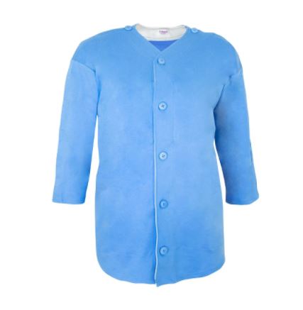 SV2424CB Top Assisted Dressing Post Surgery Recovery Jacket In Blue - Image 1