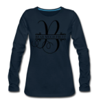 Long Sleeve T-Shirt "Bear Much Fruit" In Deep Navy