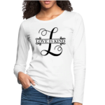 Long Sleeve T-Shirt "Love Is Kind" In White