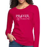 Long Sleeve T-Shirt "Love" In Dark Pink