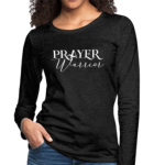 Long Sleeve T-Shirt "Love" In Charcoal Gray