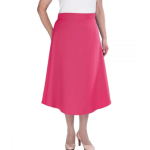 Skirt Self Dressing Arthritis Wrap Around Skirt In Fresh Pink