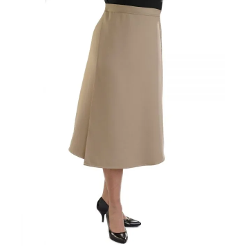 Screenshot 2022-03-19 7.46.37 PM Skirt Self Dressing Arthritis Wrap Around Skirt In Taupe - Image 1