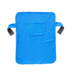 Blanket Assisted Dressing Stay-On Wheelchair Cover In Royal Blue