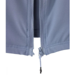 Jacket Self Dressing Recovery Rain Jacket With Detachable Hood & Magnetic Closure In Steel Blue - Image 2