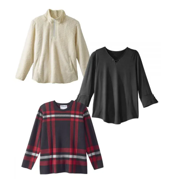 Screenshot 2022-03-23 1.24.50 PM Set Assisted Dressing Open Back Top & Sweater Bundle - Image 1